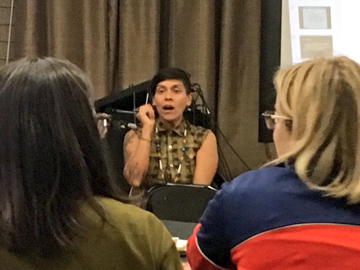 USC_SCAPF's tweet photo. “We need to figure out how to infiltrate these spaces and then continue to fight displacement—some from the inside and some from the outside.” -Rio Oxas #SCAPF2018 https://t.co/37zVpeKJVX