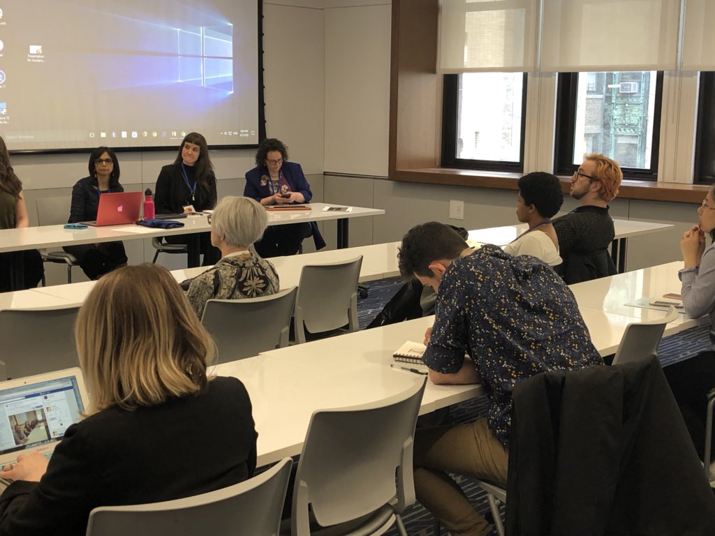 MAnthonyLee's tweet photo. Prof. Kala Naraian speaks about researching access and ability for all students and technology based support in teaching. @TeachersCollege #TCAcFest #AfternoonSession #CurriculumAndTeaching https://t.co/3xPAGud2Jg