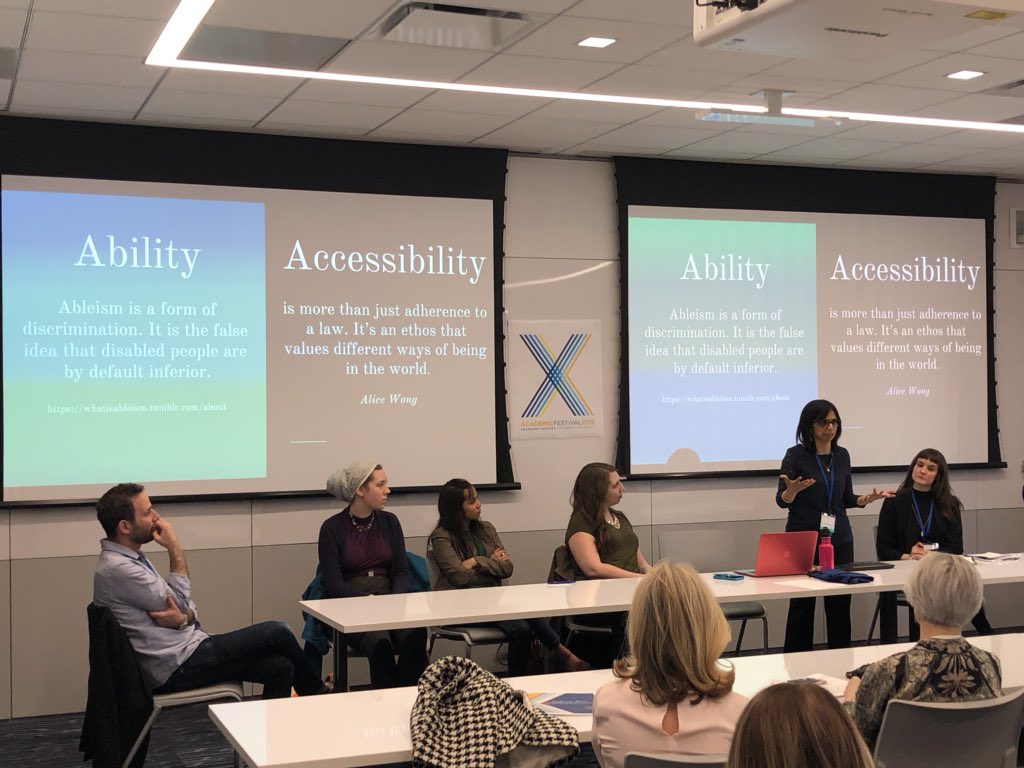 MAnthonyLee's tweet photo. Prof. Kala Naraian speaks about researching access and ability for all students and technology based support in teaching. @TeachersCollege #TCAcFest #AfternoonSession #CurriculumAndTeaching https://t.co/3xPAGud2Jg