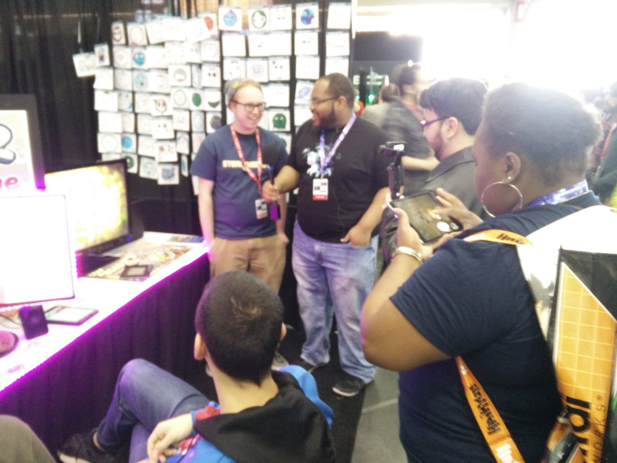 LeapAHeadGame's tweet photo. Thank you for checking out our booth at @mass_digi booth today  @clueless_minds ! #PAXEast https://t.co/Mib84aZ3L9