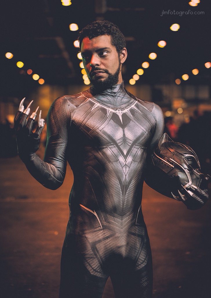 jlm_fotografo's tweet photo. De vuelta de Wakanda - @Kodelr0x #BlackPanther #cosplay #HeroesManga @heroesmanga_mad https://t.co/hINy0CZio8