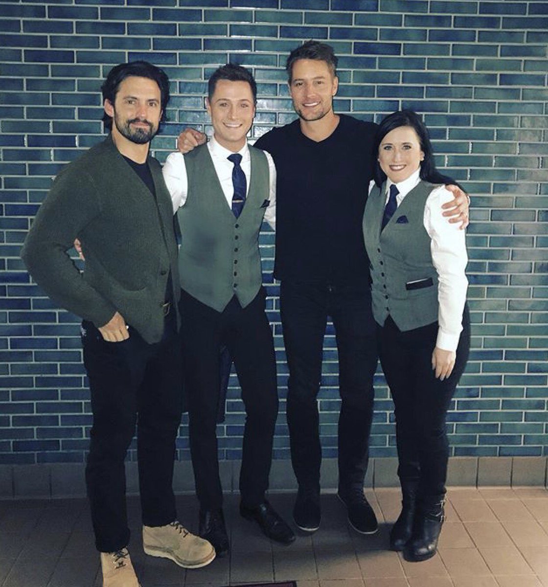 ThisIsUs in Chicago @PrimeProvisions having the pleasure of taking care of the hottest two actors on TV! 😍😍 #Jack #Kevin #IGRepost #jessicammettler