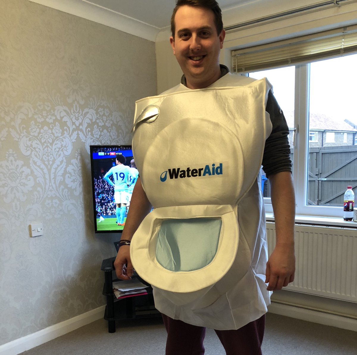floodyblade's tweet photo. All set for tomorrow @WaterAidUK 💪🏼 #WaterAidSheffield https://t.co/mSpYxUV8mn
