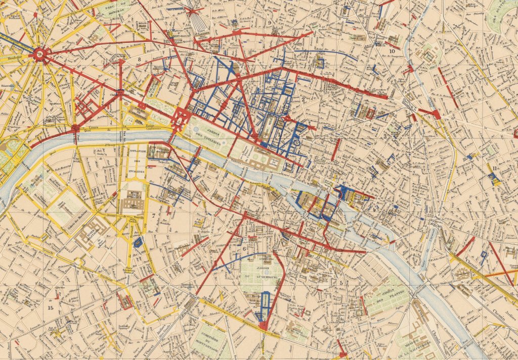 loouisfernandes's tweet photo. Quand les chaussées de Paris étaient en bois...
En rouge sur la carte les revêtements en pavés de bois. 
Photos des usines de fabrication des pavés
1893
#Paris https://t.co/bgqmwFlVnY