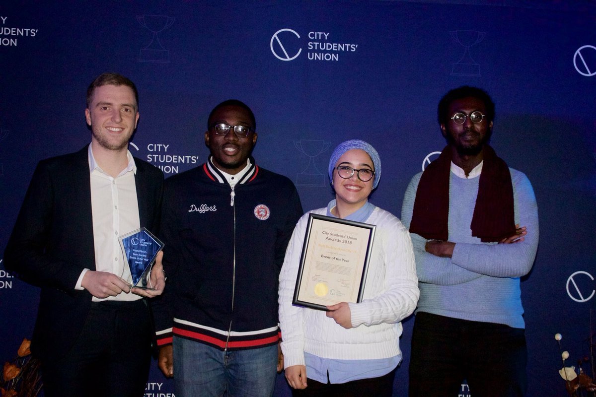 Thanks to everyone for all their support! We’re proud winners of ‘Best Event of the Year’ for #HackCity18 😎