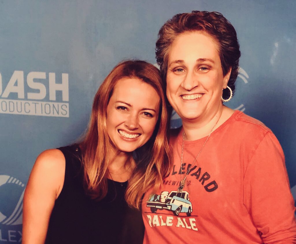 MBsandsKU's tweet photo. Just hanging with @AmyAcker because... Amy... #RootLives #Root  #amyackerwillleadtherebellion #PersonofInterest https://t.co/3qchLSN6bm