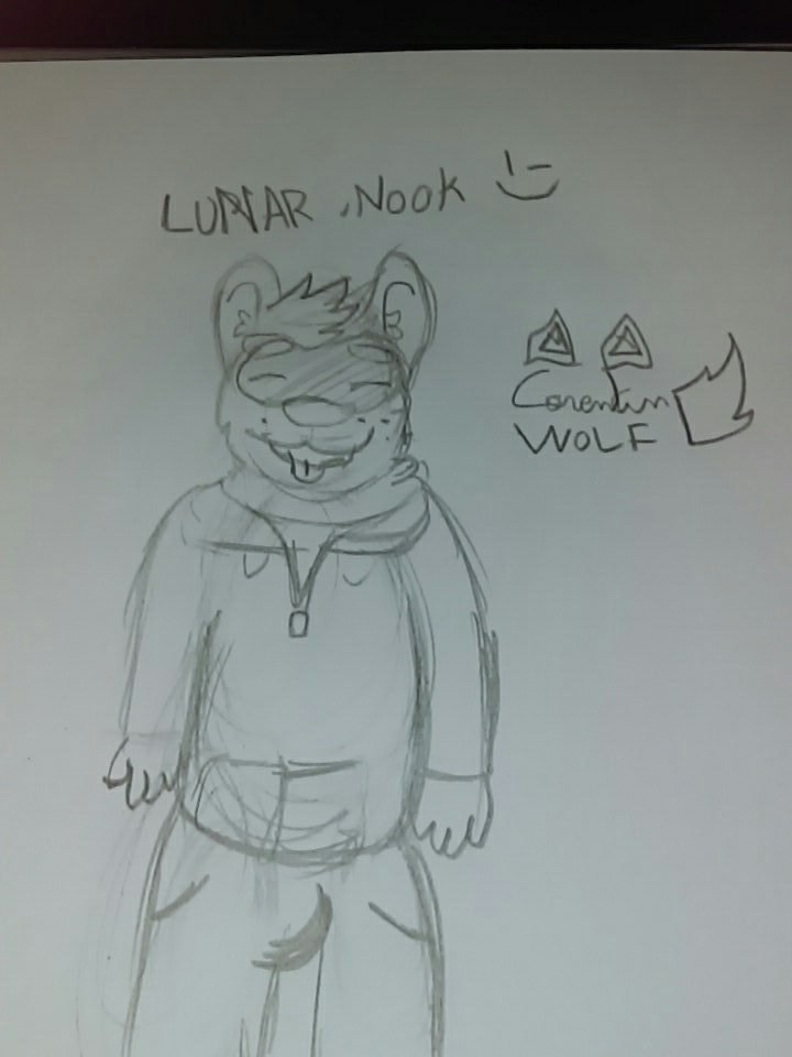 A little gift of Lunar Nook for @LunarNook  haha :'p hope you like it