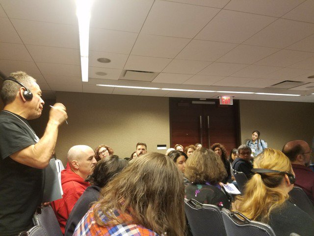 BRRN_Fed's tweet image. Workers centers and union members share their experiences with creating immigration rapid response networks. Workers will stop deportations! #LaborNotes #LaborNotes2018