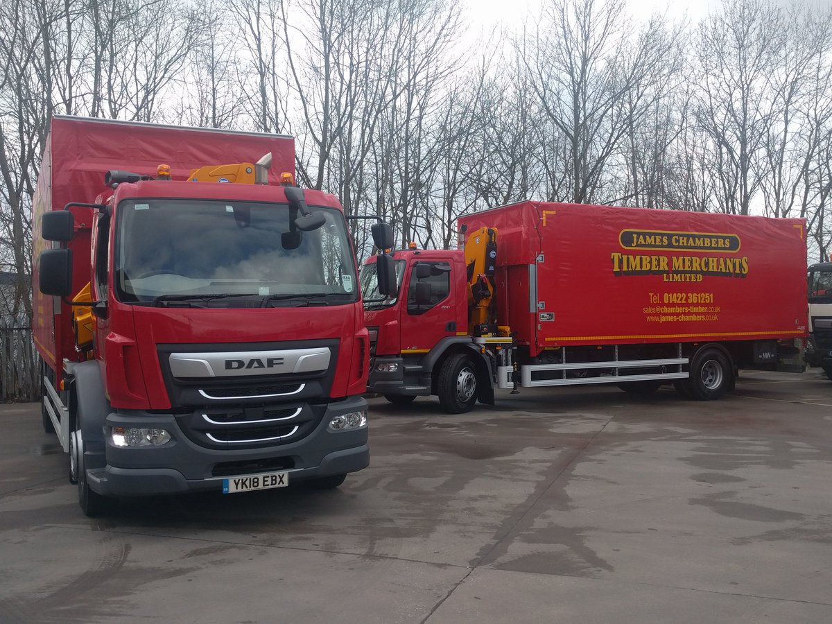 smithj07's tweet photo. James chambers invest in new fleet of vehicles,with added body spec. https://t.co/Yaw3Wf5U1e