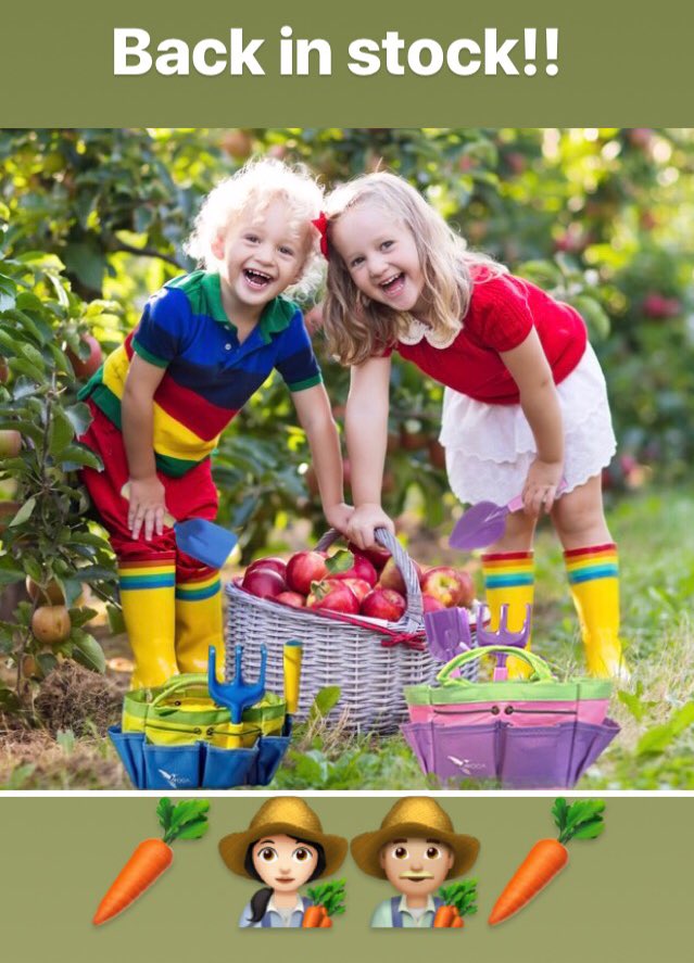 ROCAtoys's tweet photo. Back in stock! Right on time for #spring #gardening 👉🏻 https://t.co/Nr9vBU4s4k #kids  #kidsgarden #gardening #gardentipoftheday #STEMeducation #gardener #schoolgarden #TeachThemYoung https://t.co/KKfueNwNWQ