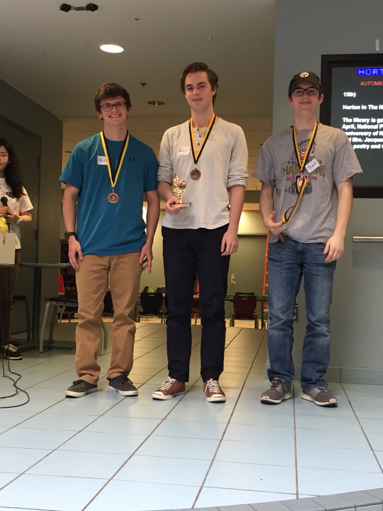 SMilesMath's tweet image. Lockview’s Big Brain Bandits are taking home third place from Horton’s Brain Wars. Congrats guys!!