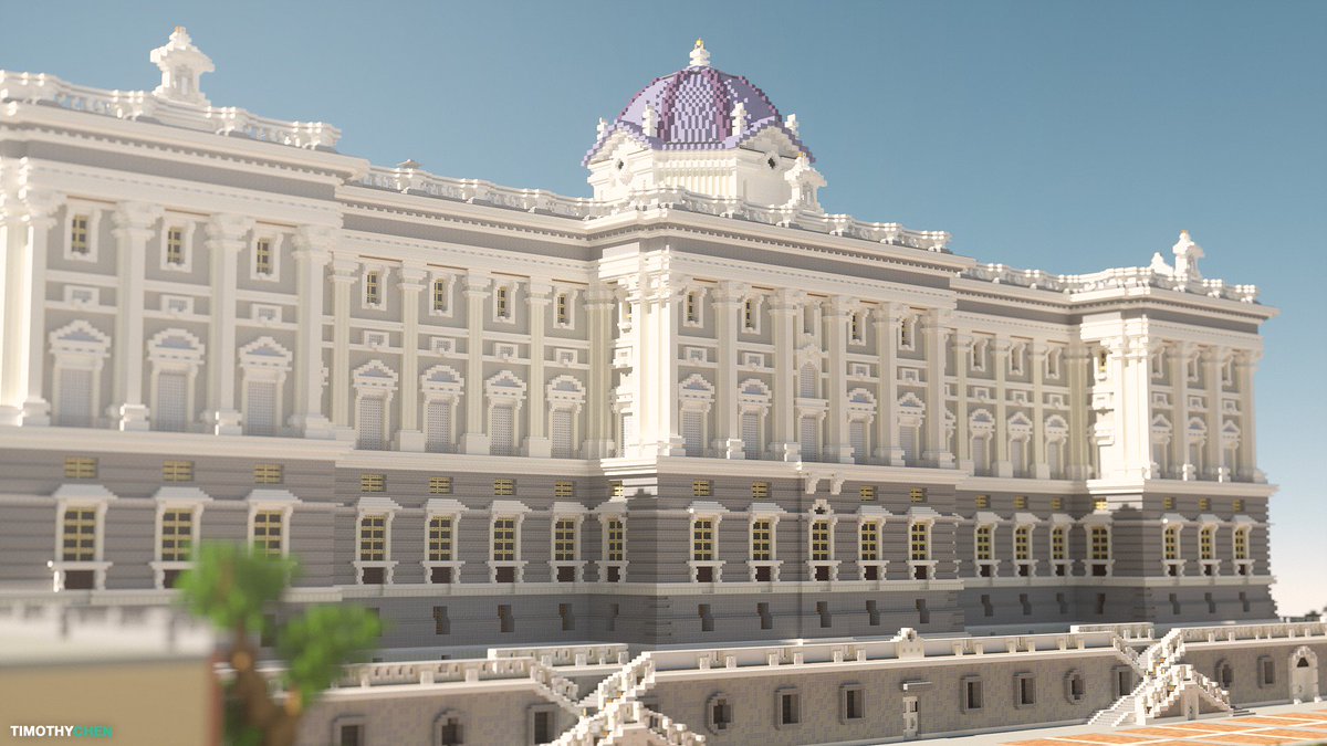Join us on a journey through the history of Spain's National Heritage <a href="/realessitios/">PatrimonioN</a> by the hand of @isrfelipe71. 

A recreation in <a href="/Minecraft/">Minecraft</a> of Madrid’s Royal Palace. 

Featured on our webpage:
diveblocks.net/palacioreal

#Minecraft
