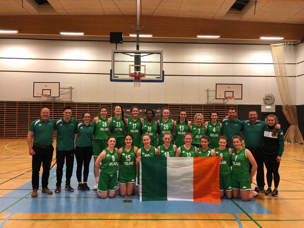 Full time Denmark U18 Women 81 Ireland U16 women 35 #GreenShoots