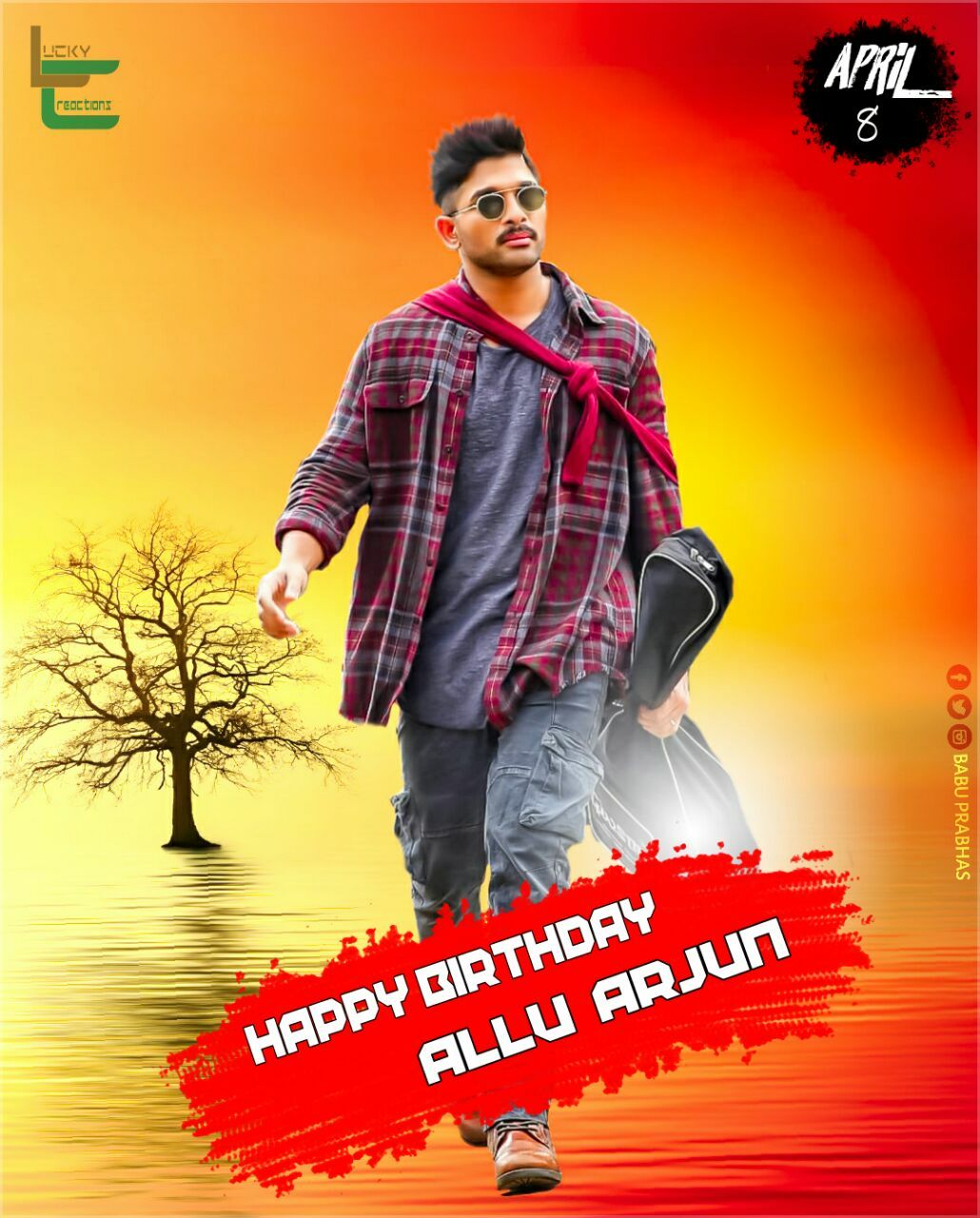 Happy Birthday Allu arjun 