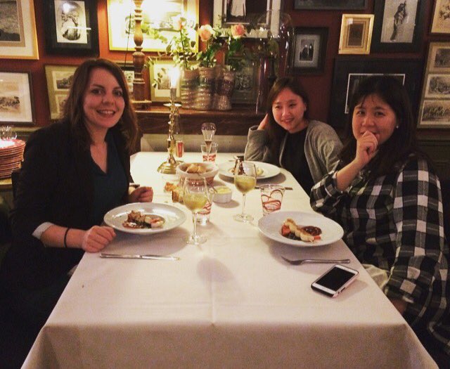 Pour bien finir la journée, dîner au restaurant #lerivedroite #visitalencon #gastronomy 🇰🇷🇫🇷