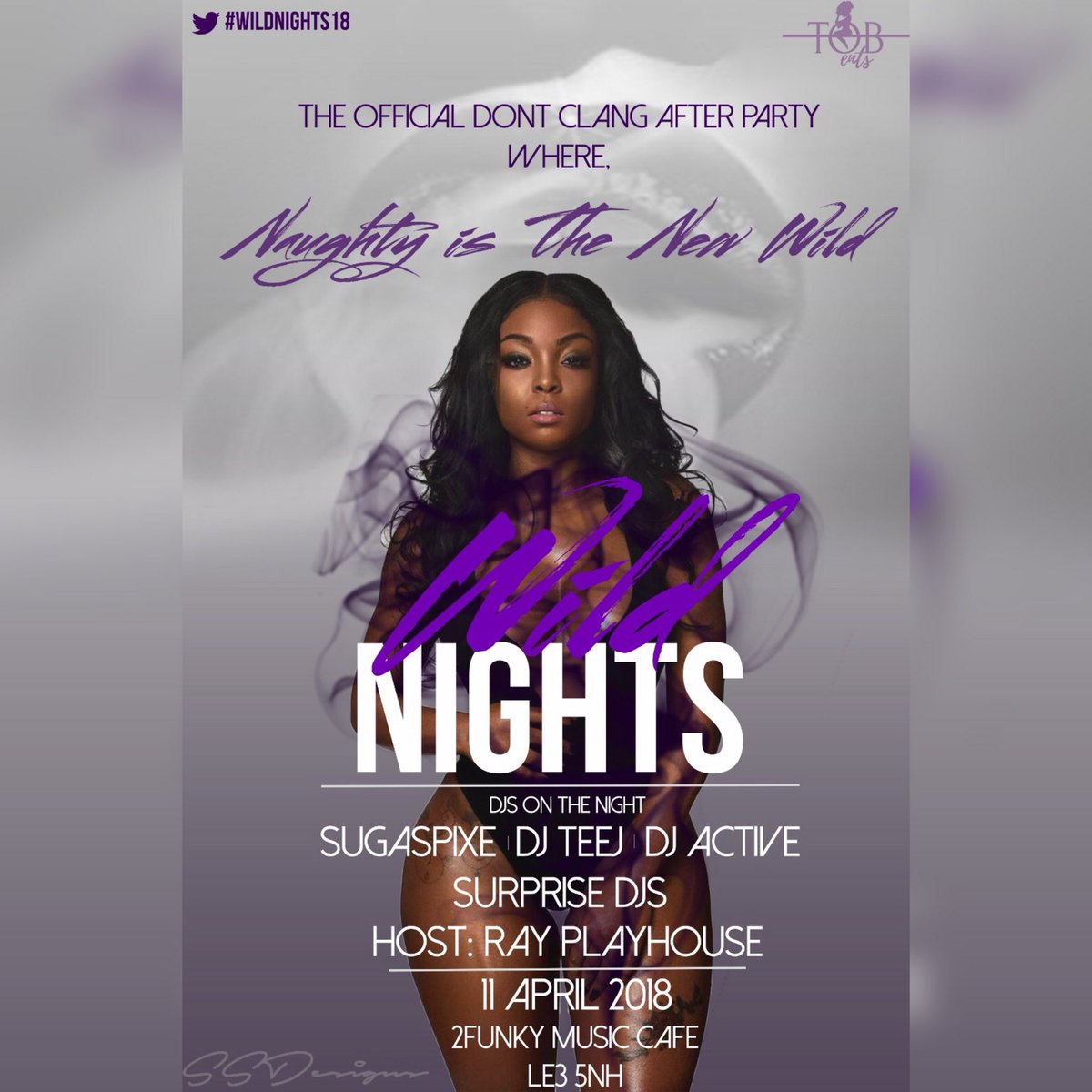 Ohxmalulu's tweet photo. @TOBEnts_ Presents #WildNights18
The #DontClangBruv Official After Party 🎊 

Join Us On A Night Full Of Sexy &amp; Wild Vibes
Tickets Still Available ‼️🚨🙌🏾
✨https://t.co/6Pb0zAjkp7 https://t.co/mk5cdiYdfx