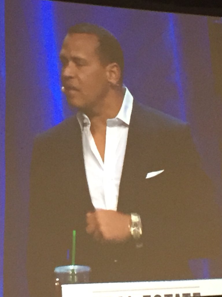 mcfarlane_todd's tweet photo. A-Rod!  “Attitude determines altitude!” https://t.co/lioD5vIIb4