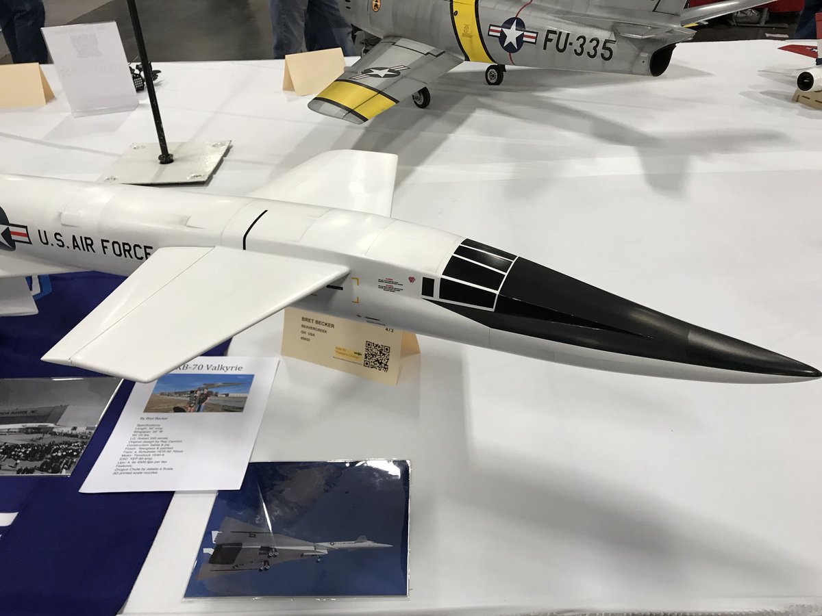 PrivateBrief's tweet photo. The North American XB-70 Valkyrie ... wow, this is cool.
#WeakSignals2018 #Toledo #aviation #Aerospace #Boeing #history #aircraft #Experiment #hypersonic #Drones #UAV #USAF https://t.co/pJgRuo8238