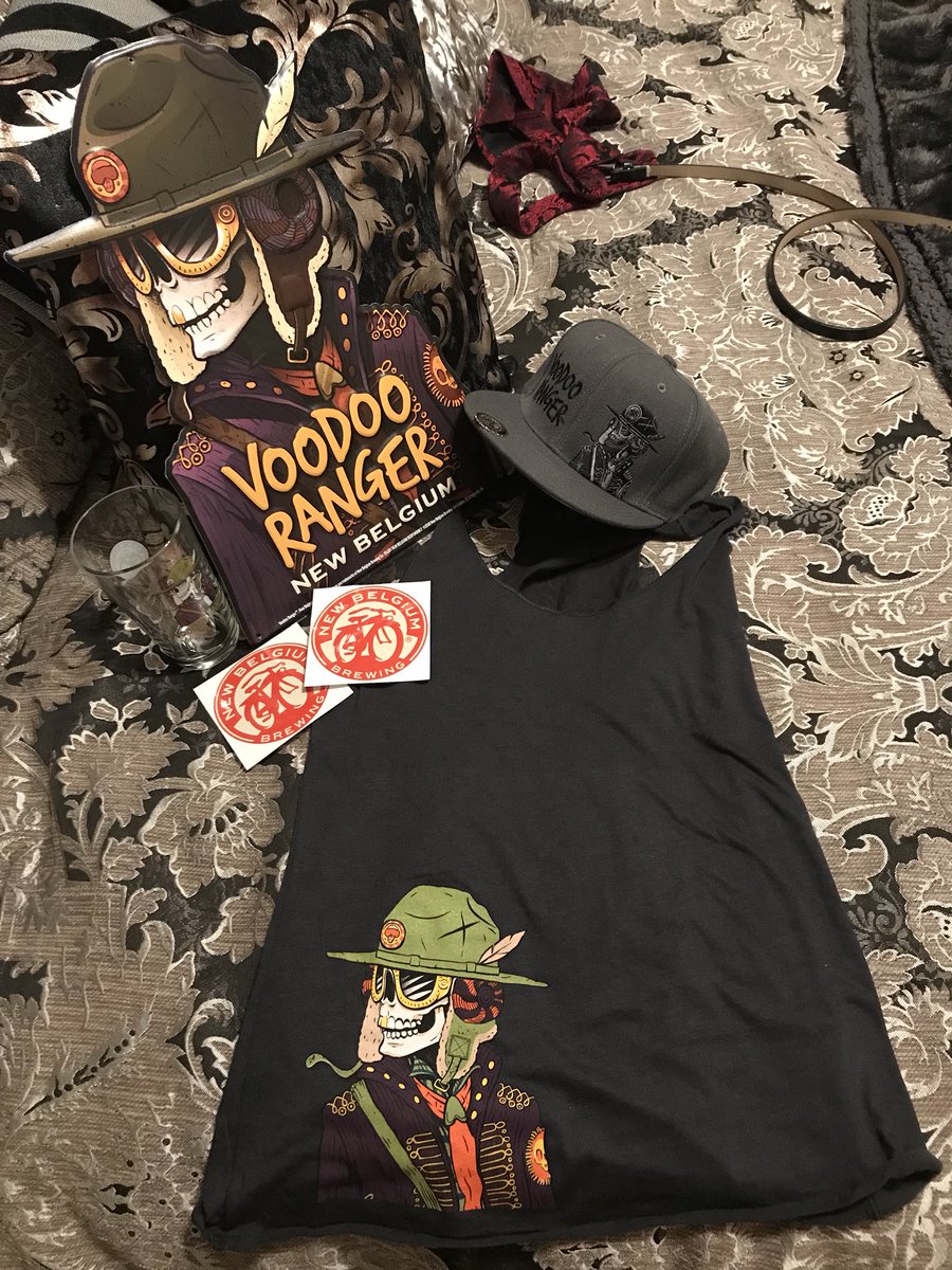 Effie Passero My Friends Over At Newbelgium Sent Me A Care Package Once They Saw My Buddy Voodooranger Tattooed On My Arm Thank You For The Gifts Cant Wait To