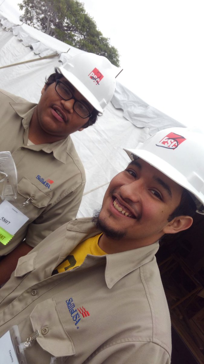 LISDConTech's tweet photo. Carpenters are done!  Time for the judging! https://t.co/UrA98YiMct