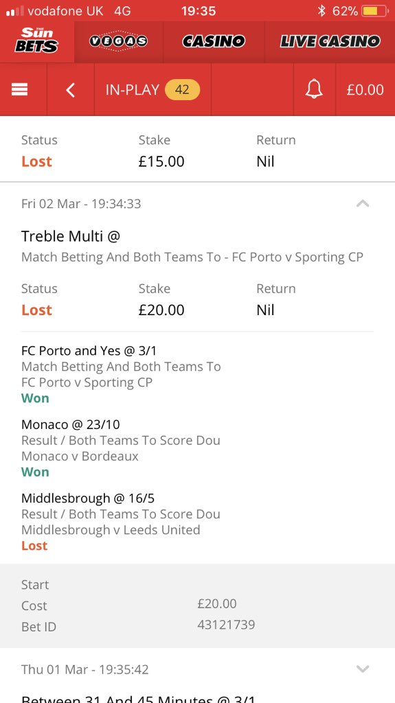 TheAlmostClub's tweet photo. 3-0 with 22 minutes of normal time to go and plenty of time for @LUFC to grab a consolation, but unfortunate not. Bet placed through @SunBets #SunBets #TheAlmostClub https://t.co/fbzVoNq4PD