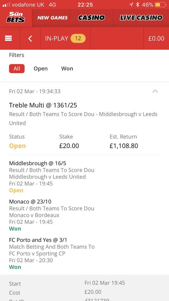 TheAlmostClub's tweet photo. 3-0 with 22 minutes of normal time to go and plenty of time for @LUFC to grab a consolation, but unfortunate not. Bet placed through @SunBets #SunBets #TheAlmostClub https://t.co/fbzVoNq4PD