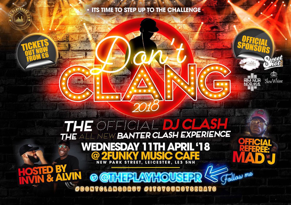 _jaasee's tweet photo. 4 More Days ‼️

2 For 1 Tickets For #DontClangBruv + #WildNights18

https://t.co/Wr8nnyWwYs https://t.co/EoUucHwkjt