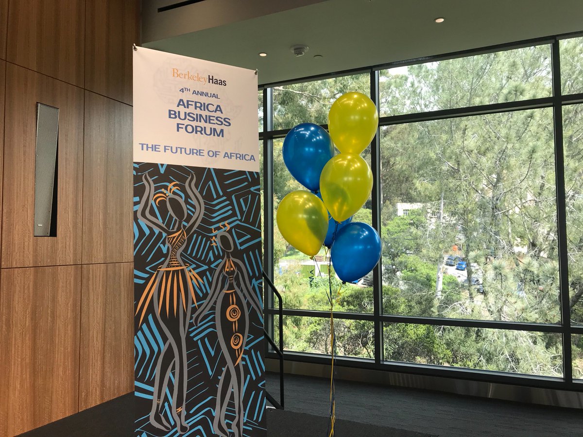 View from Spieker Forum at the Africa Business Forum today. Sell-out crowd <a href="/BerkeleyHaas/">UC Berkeley Haas</a>.