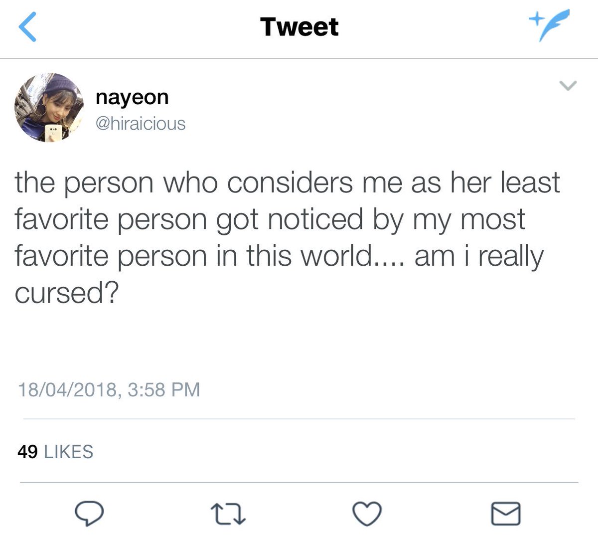 least favorite person