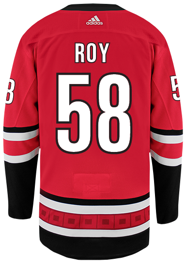 Nicolas Roy will wear jersey number 