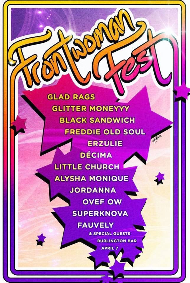 JLeslieMonique's tweet photo. Just woke up from this nap... about to head to #FrontwomanFest to catch this amazing lineup and do some photography 📷📷📷 https://t.co/GXj63kpaM6