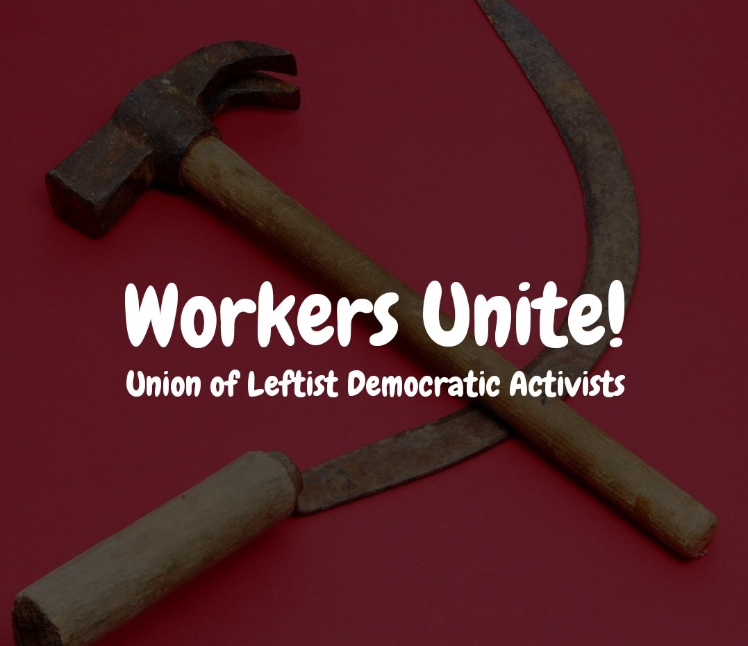 ULDAunitedleft's tweet photo. We can't carry out a successful revolution with members of just a few selected leftist ideologies. Communists can't win without anarchists and the other way around. We need left unity first before we can actually have a chance in fighting all the capitalists and facists! https://t.co/fBaxicrYvf