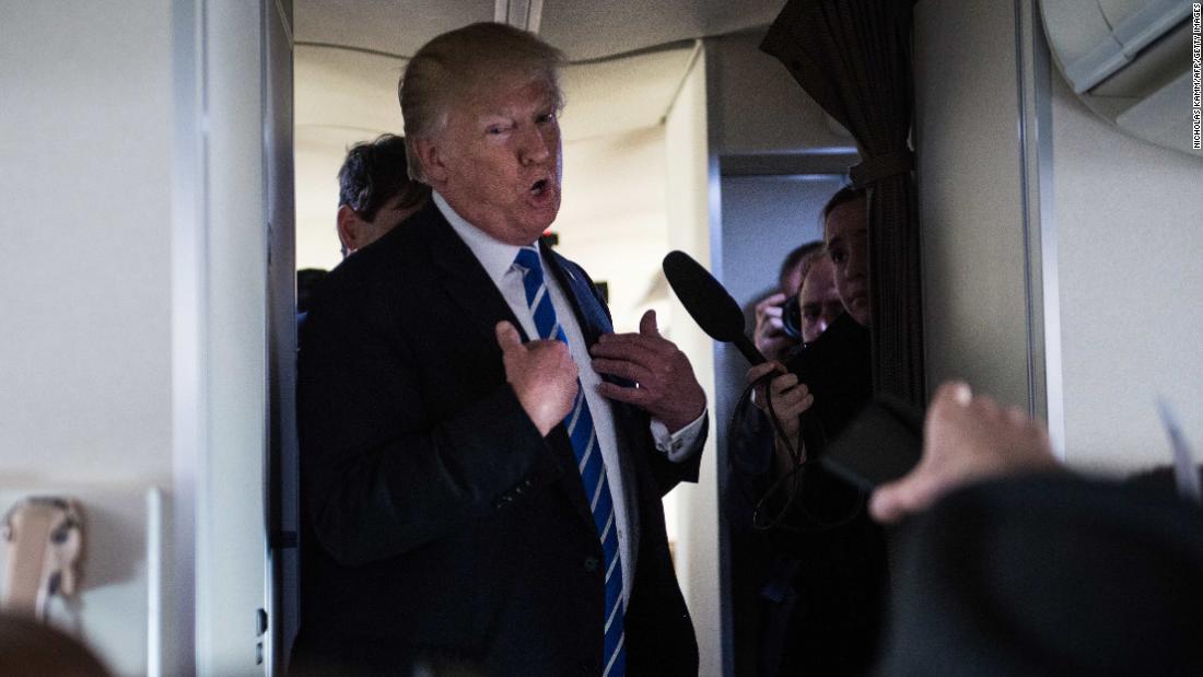 CNN's tweet photo. President Trump says US "sealing up" southern border, demands China "end unfair trade" https://t.co/aIlCNFZWLZ https://t.co/nDxqOnmM4u
