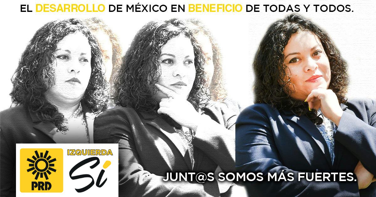 PRDMexico's tweet photo. La reconstrucción de México la vamos a lograr todas y todos. 
Junt@s lograremos tener un país en el que hombres y mujeres tengan las mismas oportunidades de desarrollo. #IzquierdaSí #PRD https://t.co/6u8RJpsRMU