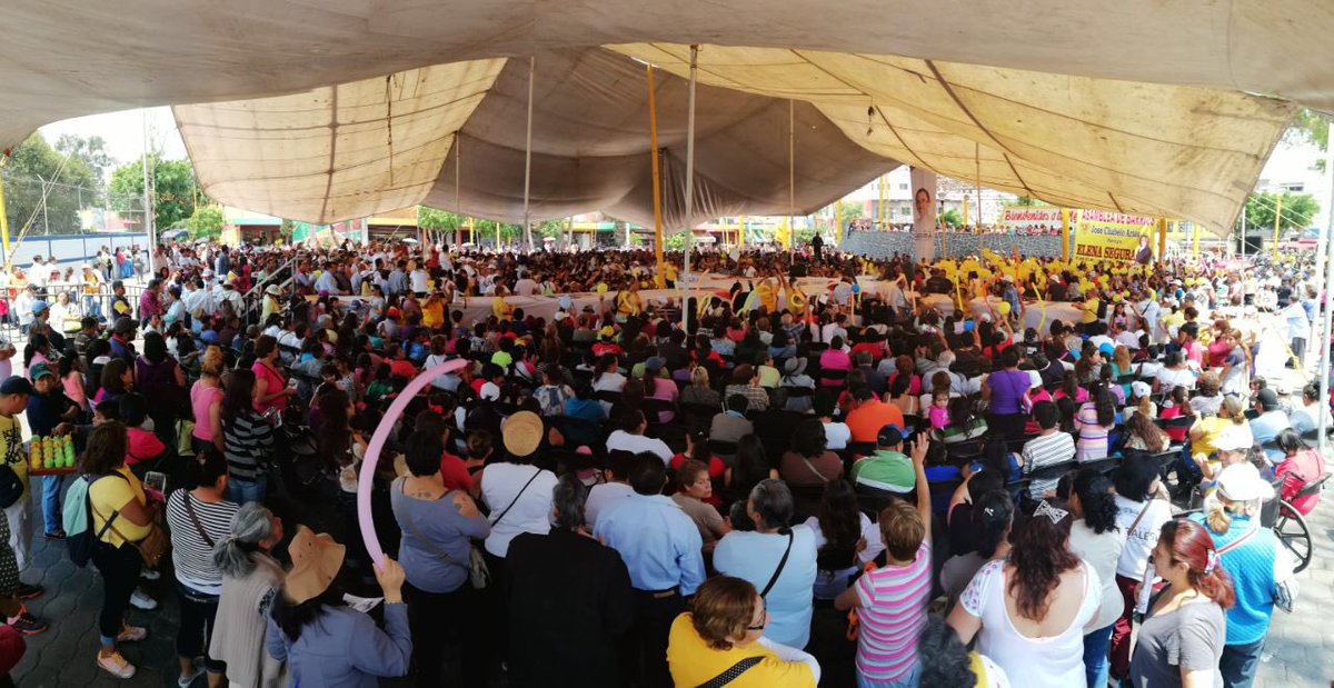 Felicito a Elena Segura x su arranque d campaña, candidata a Dip. Fed en VCarranza. #PorVCarranzaAlFrente #DipEve <a href="/PRDMexico/">PRD</a> <a href="/julioc_moreno/">Julio César Moreno</a>