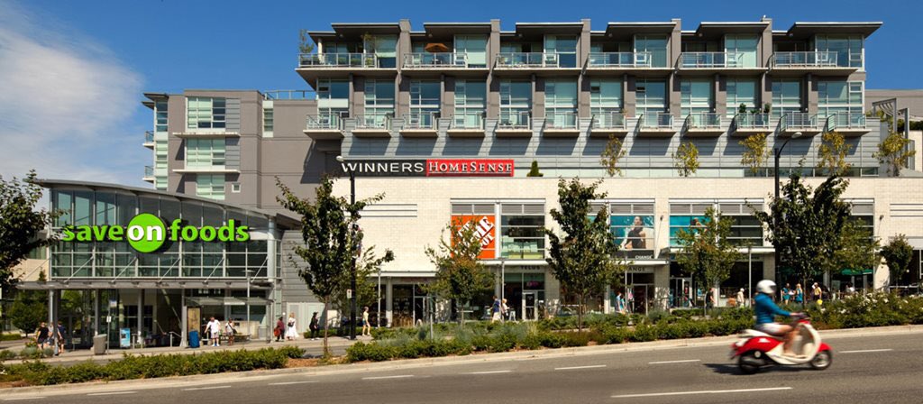 BrentToderian's tweet photo. #Vancouver gets a lot of attention for towers, but the truth is we’ve been building great mid-rise urbanism for generations. Let’s celebrate that, using #VancouverMidRise! My fav — “The Rise” (big/mid boxes, liner shops, housing) by @GrosvenorGRP designed by Nigel Baldwin. Yours? https://t.co/W4LswWvelr
