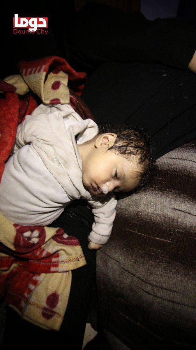 Doma 7 April 2018
Chemical Weapons
Assad &amp; Russia are war criminals
+21 +30 +50 +100 +1000000