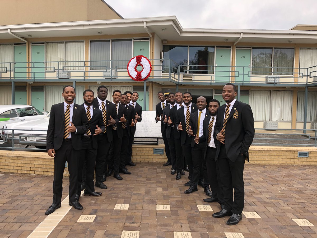 moneymills_15's tweet photo. "We may have all came on different ships, but we're in the same boat now." - Bro. Martin Luther King Jr. #MLK50th #AlphaSouth #Anubians #MMFB #BetaNu https://t.co/HDgHpK41IL