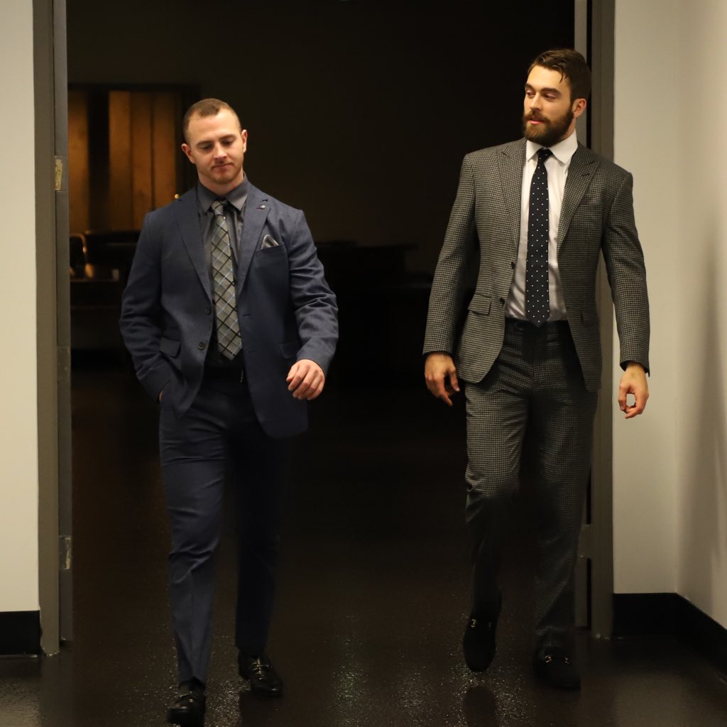 FlaPanthers's tweet photo. Some #WellDressedCats have arrived @thebbtcenter. 👀 https://t.co/32a24f7vo9