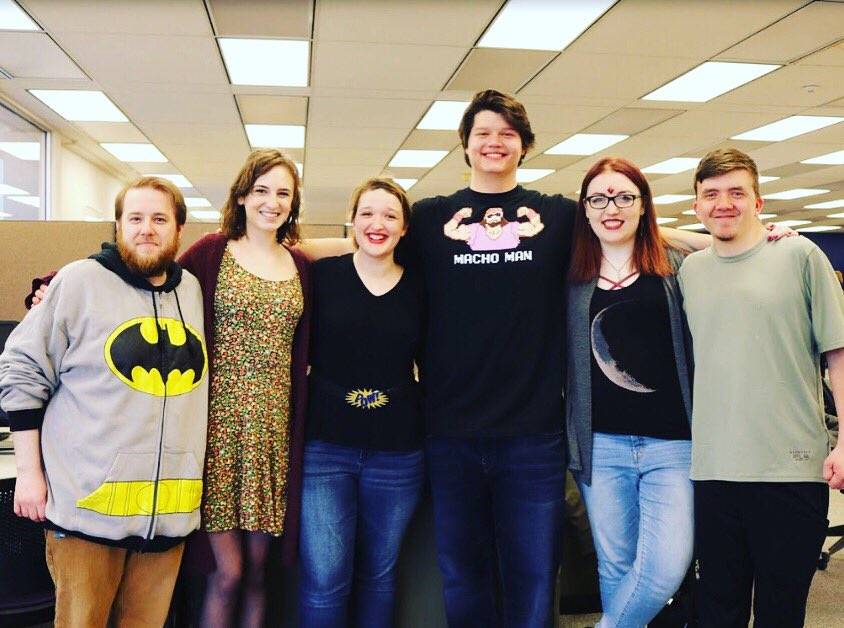 halfmasted's tweet photo. Thank you RodCon for a great time this morning!! Big thank you to our audience and our host @RodLibrary! #improv #show #cedarfallsiowa https://t.co/iILaJ7TfEx