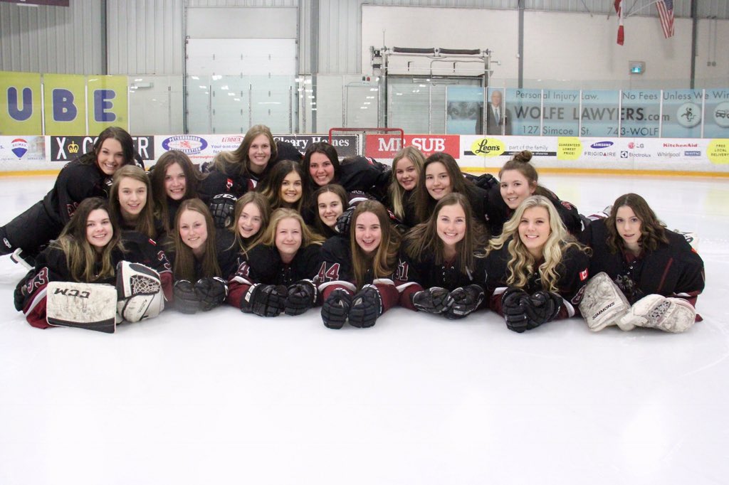 jacklynde23's tweet photo. On to the Quarter Finals with this crew! @OWHAhockey @petedalliday #icekats #provys https://t.co/BSs8UncLlQ