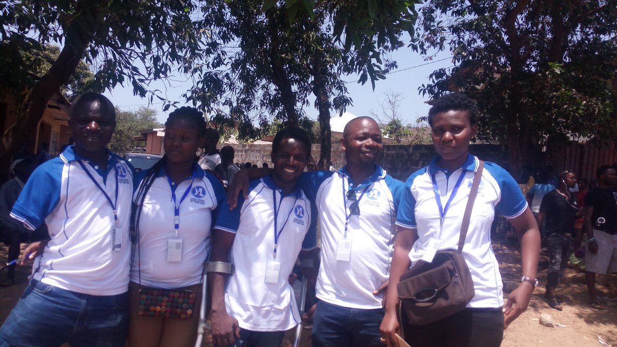jakakabba's tweet photo. Elections observers. We are leaders... https://t.co/Nvi8zzJ18v