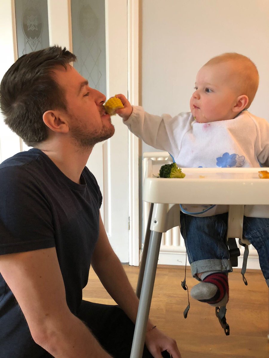Astromackem's tweet photo. I’m taking a little time out from social media and spending time with my loved ones. Today I’ve been sharing corn on the cob with my beautiful nephew @OutdoorOlly ❤️ https://t.co/Dj5Er011sC