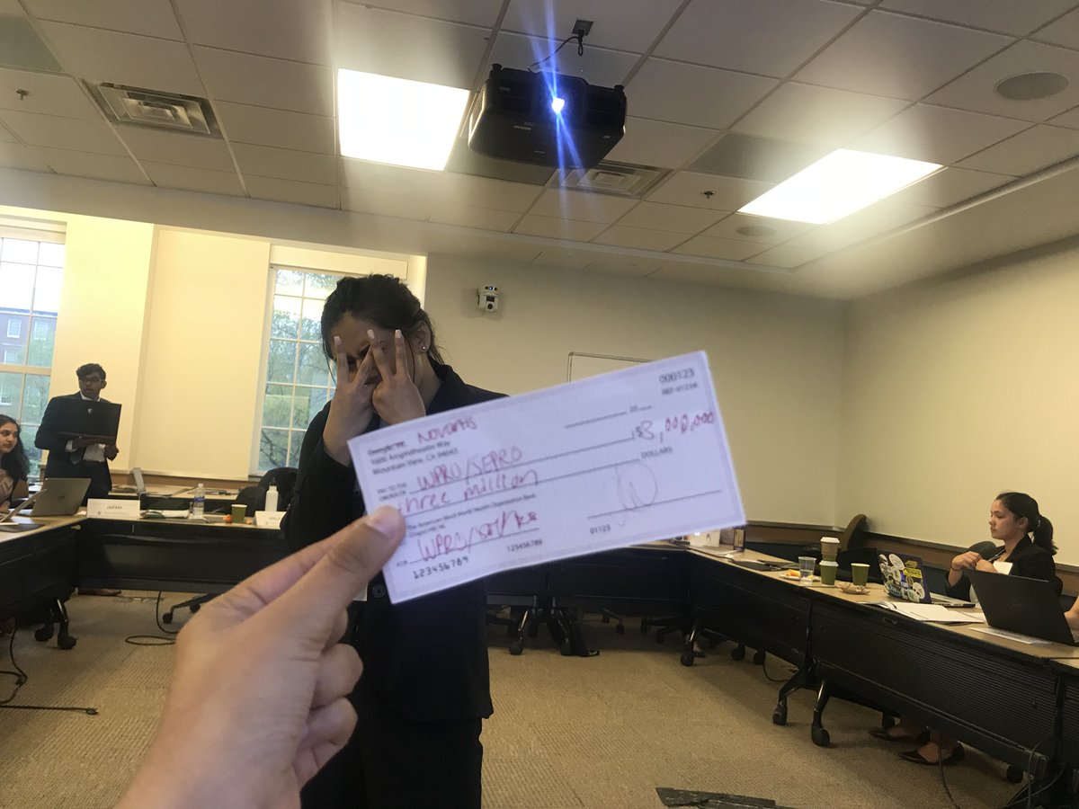 SEARO_WPRO's tweet photo. $$$$ Cha Ching!! Novartis pledges $3 million to SEARO/WPRO #comebacktime #AWMHO2018 https://t.co/HxZVPPuMZL