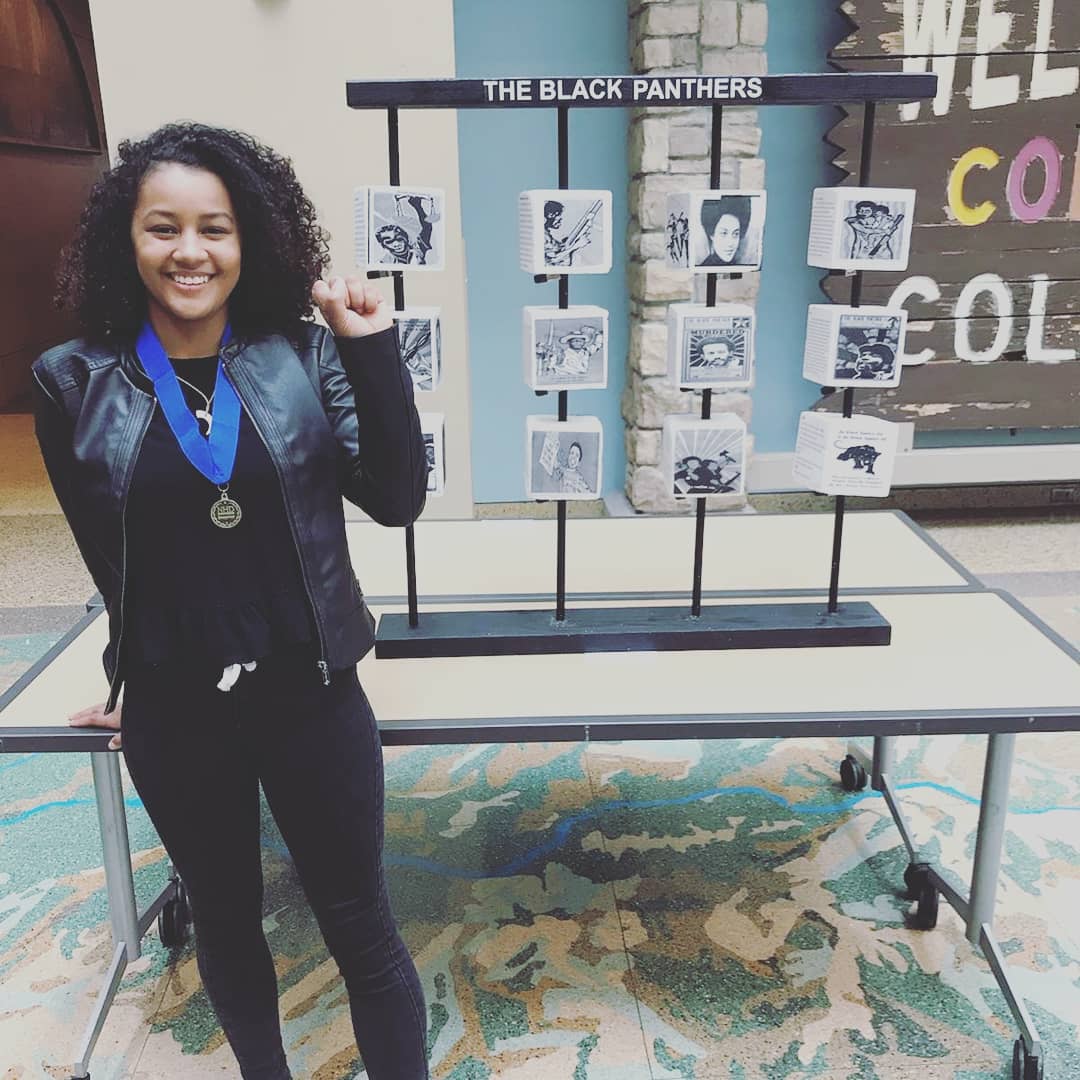 *UPDATE* My girl won 1st Place in Regionals. Off to State. #nationalhistoryday