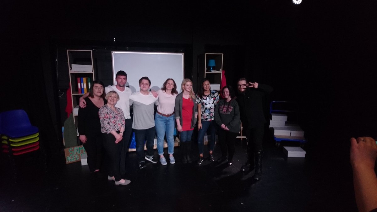 AlixJones12's tweet photo. Huge congrats @curiousmonkey_ &amp; @PlusOneDerby on their performances of #thisissam &amp; #Leaving Overwhelmed by your brilliant, thought-provoking &amp; powerful performances from everyone tonight @DerbyTheatre You smashed it! Thankyou @GoldingAmy @jennydewar https://t.co/NbnntxaJWe
