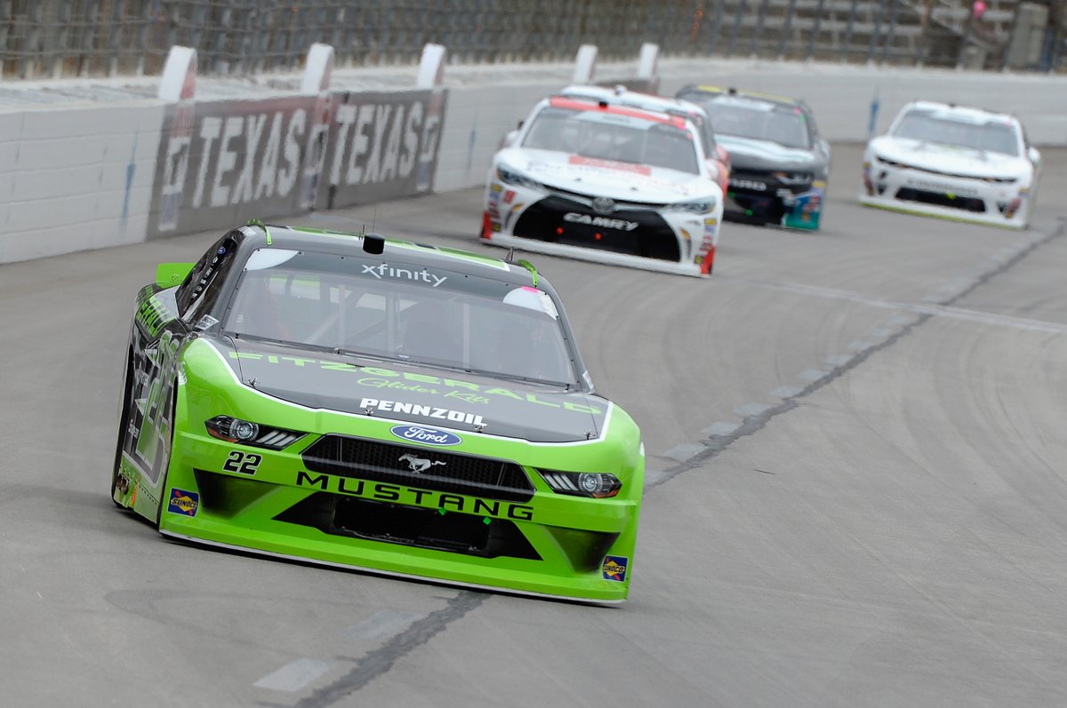Yates_Doug's tweet image. A @FordPerformance  @roushyates  powered car is in victory lane at @TXMotorSpeedway! RT &amp;amp; follow for a chance to win the valve cover from @Blaney 's winning FR9 carb engine. @NASCAR_Xfinity