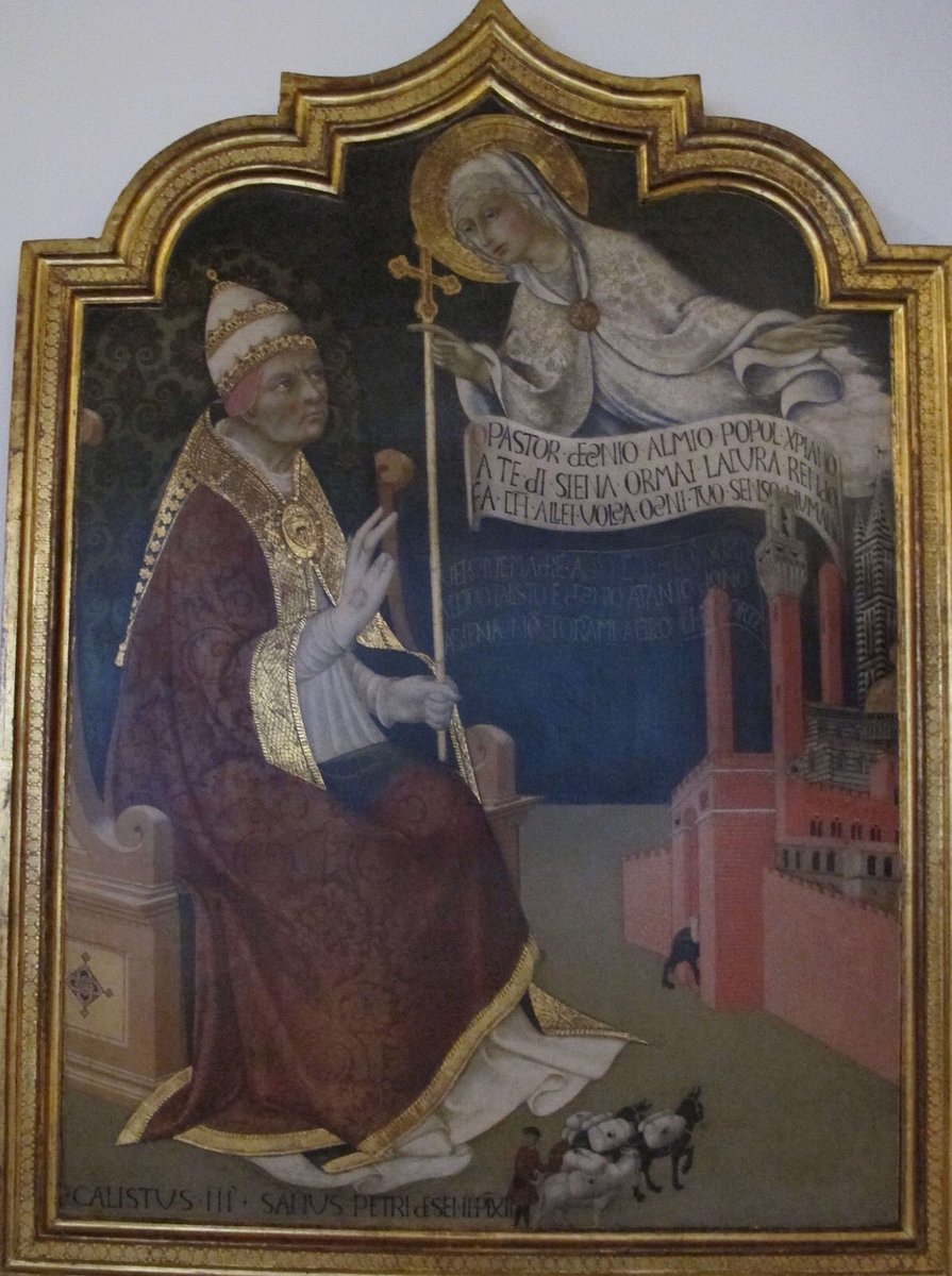 GestasdeEspaNa's tweet photo. #TalDiaComoHoy de 1455: se elige como papa al cardenal Alfonso de Borja, que llevará el nombre de Calixto III. Calixto enviará nuncios y llamará a la cruzada por toda Europa para unir a los príncipes en un esfuerzo para terminar con el peligro turco. #HistoriadeEspaña https://t.co/vIe3ouKVtv