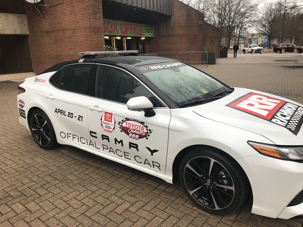 RichmondRaceway's tweet photo. We’re hanging out at the @RichRoughRiders game tonight from 6 PM until the end of the game!Stop by our display to sign up to win the Ultimate VIP Experience to the #ToyotaOwners400 and get #RichmomdRaceway stickers! https://t.co/7Bvja01JR7