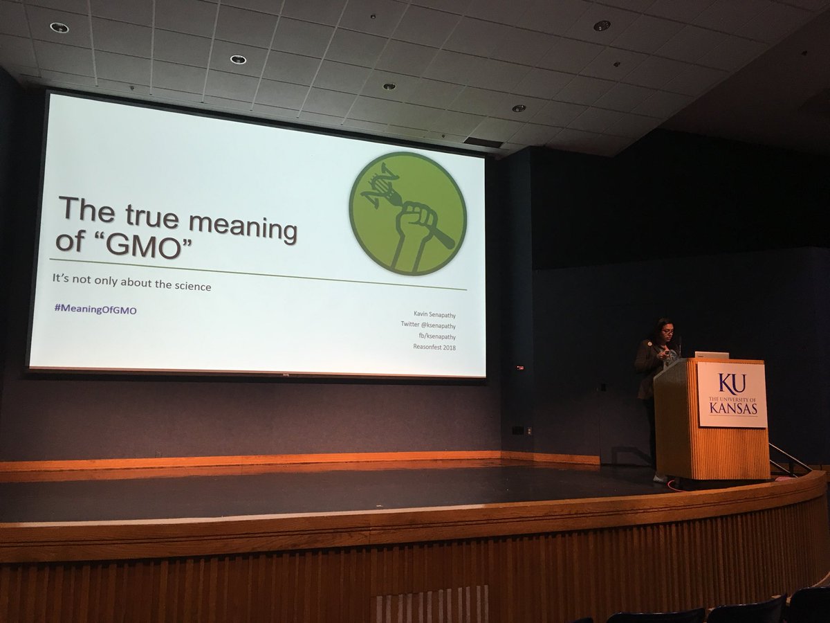 ElRazhes's tweet image. @ksenapathy talks about the #MeaningofGMO at #Reasonfest2018
Reasonfest.org